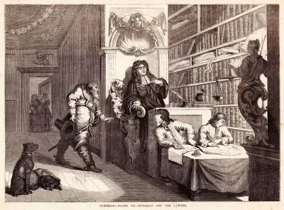 Hudibras-Plate VII.-Hudibras And The Lawyer