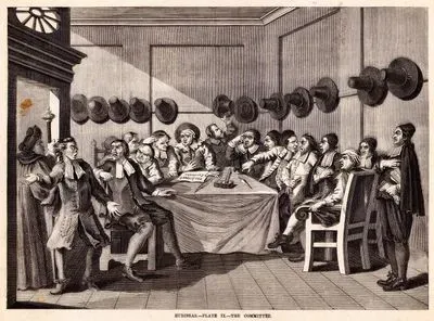 Hudibras-Plate IX.-The Committee