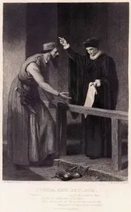 Portia And Shylock, Act IV. Scene I. (The Merchant Of Venice)