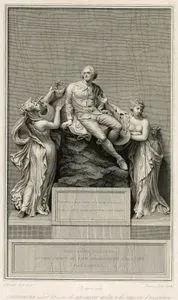 Shakespeare Seated Between The Dramatic Muse & The Genius Of Painting
