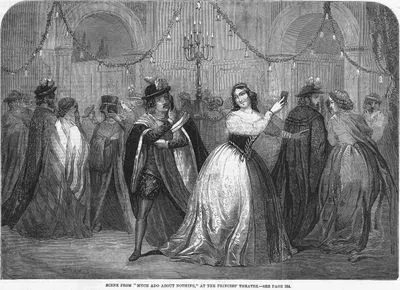 Scene From Much Ado About Nothing, At The Princess' Theatre
