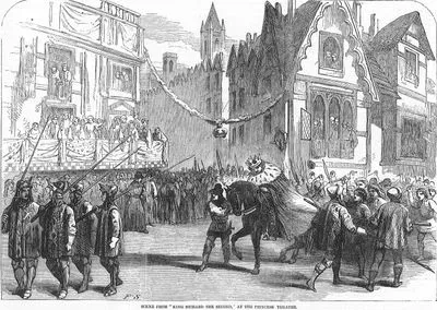 Scene From King Richard The Second  At The Princess Theatre