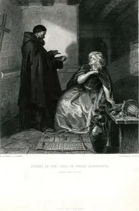 Juliet İn The Cell Of Friar Lawrence(Romeo And Juliet)