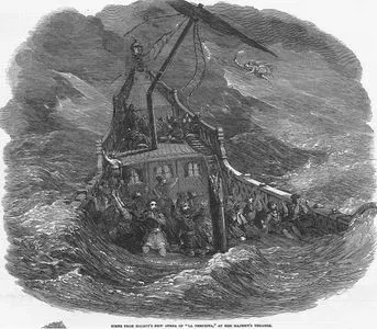 Scene From Halevy's Opera "La Tempesta" At Her Majesty's Theatra