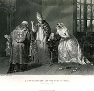 Queen Elizabeth And The Duke Of York(The Tragedy Of King Richard III.)