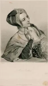 Anne Bullen, Act II. Scene II.(King Henry VIII.)