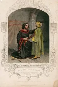 Mr. G.Bennett As Hubert, Act. 4 Sc. 1(The Life And Death Of King John)