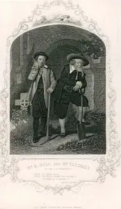 Mr. H.Hall And Mr. Vaudrey (Of The T.R. Birmingham), Act. 5 Sc. 1(Hamlet)