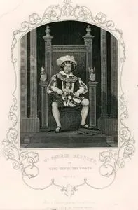 Mr. George Bennett As King Henry The Eighth, Act. 2 Sc. 4(King Henry VIII.)