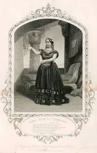 Miss Clyn As Cleopatra, Act 2. Sc. 5(Antony & Cleopatra)