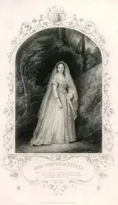 Miss Cooper As Helena,  Act 2 Sc 3 (Midsummer Night's Dream)