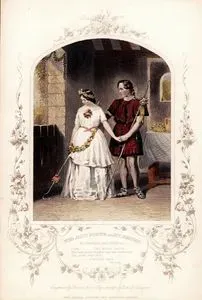 Miss Jeny Marston And Mr. F.Robinson As Florizel And Perdita, Act. 4 Sc. 3 (The Winter's Tale)