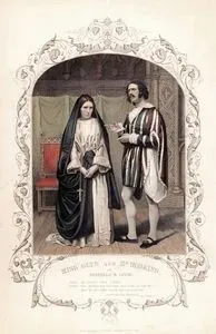 Miss Glyn And Mr. Hoskins As İsabella & Lucio, Act. 1 Sc. 5 (Measure For Measure)