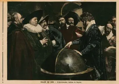 Salon De 1898, L'Astronome, Tableau De Roybet